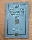   Root Bee Supplies Catalog Vintage Beekeeping Equipment Old Book