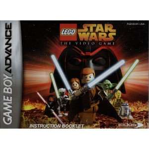  LEGO Star Wars The Video Game GBA Instruction Booklet 