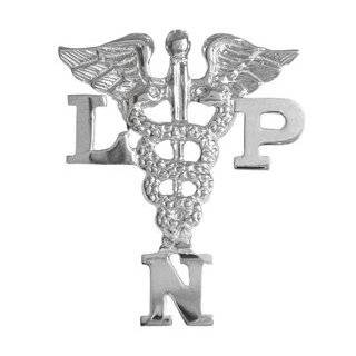 Licensed Practical Nurse LPN Graduation Nursing Pin in Sterling Silver 