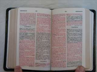 Bible KJV King James Version Easy Reading Compact RED LETTER Bonded 