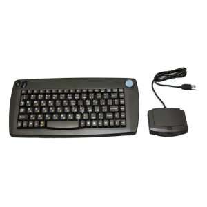   with English (white Characters) Wireless USB Keyboard & Remote Pointer