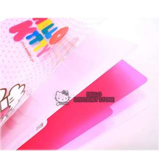 Hello Kitty Index File 3 Layers(Pocket) Folder  Cook  