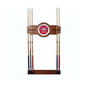  NHL Montreal Canadiens 2 piece Wood and Mirror Wall Cue 