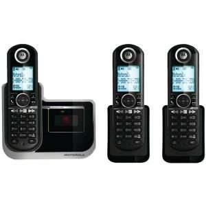  New MOTOROLA L803 DECT 6.0 DELUXE CORDLESS PHONE WITH 