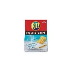   Nabisco Toasted Chips Ritz Natural Sour Cream and Onion Cracker   8.1