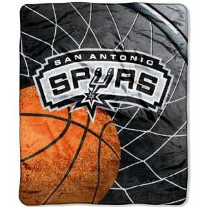 Spurs Reflect 50x 60 Super Plush Throw (NBA 