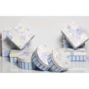  Blue Polka Dot Nesting Gift Boxes Case Pack 72