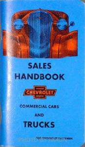 1937 Chevrolet Pickup and Truck Data Book 37 Chevy  