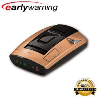 GOLD EARLY WARNING 22 FREQUENCY RADAR / LASER DETECTOR  