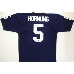  Paul Hornung Signed Jersey   with 56 Heisman Inscription 