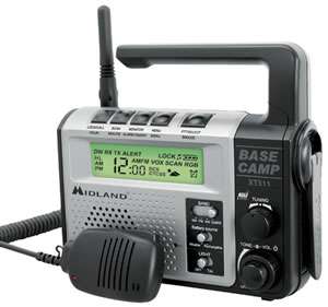 Midland XT511 GMRS Emergency Radio DynamoCrank   Kit 046014745117 
