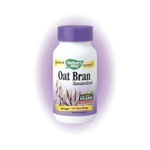  Natures Way Oat Bran Standardized 54% Beta Glucan, 60 