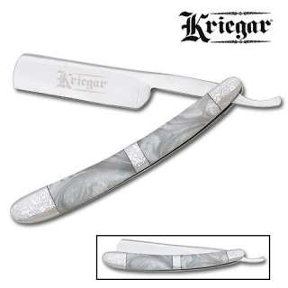 Straight Edge Razors Folding Shaving Razor Knife   Pearl Fantasy 