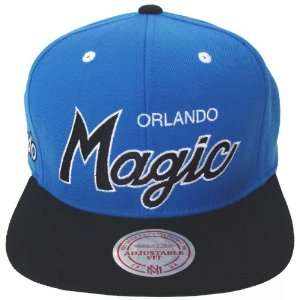  Orlando Magic Mitchell & Ness Script Snapback Cap Hat 