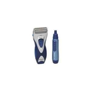  Pro curve Double Blade Wet/dry Shaver/trimmer Combo 