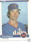 Dave Kingman As Cubs Mets 8 ct LOT MINT Quality Cards Z538  