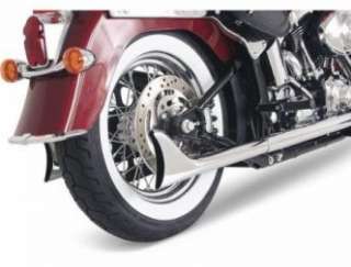 CHROME 29 FISHTAIL DRAG PIPES EXHAUST EXTENSION FOR HARLEY 1 3/4 
