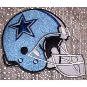  NFL FOOTBALL DALLAS COWBOYS HELMET EMBROIDERED PATCH 