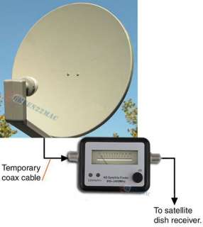 Satlink SF002 Digital Satellite Signal Finder Meter  