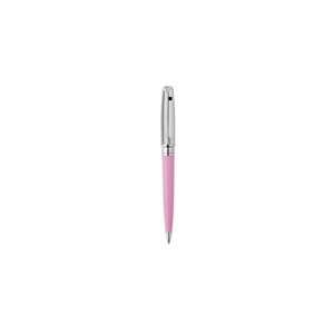  Ballpoint Pen Pink Lacquer & Palladium Diamond Head 