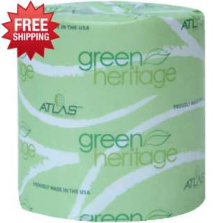 Atlas Paper Mills Green Heritage Toilet Tissue, Individually Wrapped 