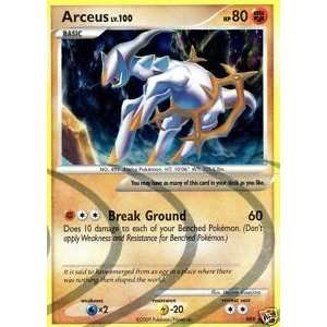  Arceus AR8 Rare Pokemon Platinum Arceus Toys & Games