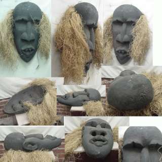 AFRICAN ART CONGOLAIS MASK 22LONG 6LBS SIERRA LEONE  