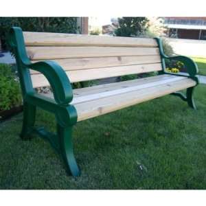  WebCoat Villa Classic Wood Slat Park Bench Patio, Lawn & Garden