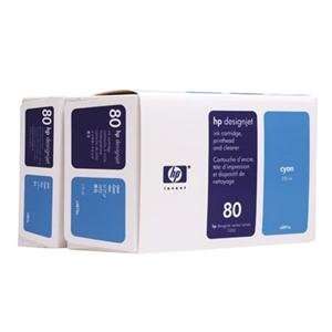 HP Consumables, No 80 Cyan Value Pack, WW (Catalog Category Printers 