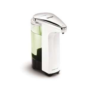   White 8 Ounce Sensor Pump Hand Soap Dispenser ST101