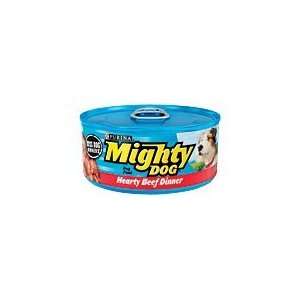  Purina Mighty Dog Classic Dog Food   Beef Dinner, 24 Pack 
