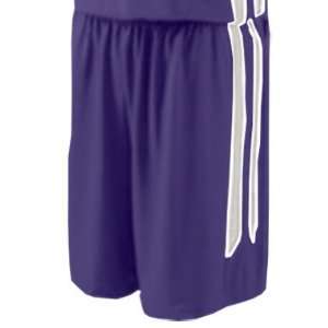   Pinelands Custom Basketball Shorts PURPLE/WHITE AS