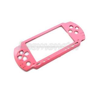 New Pink Front Faceplate Cover Shell Case Repair Parts for Sony PSP 