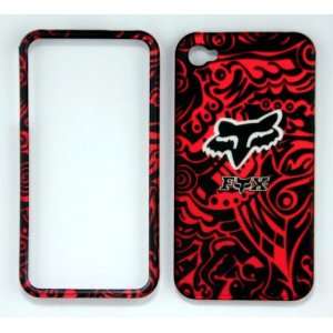  iPHONE 4G / 4S FOX RACING RED PHONE CASE 