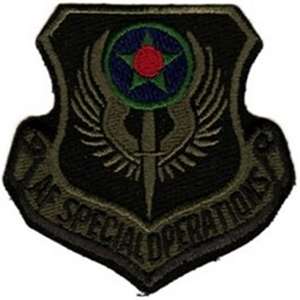 US Air Force AF Special Operations Subdued Patch  
