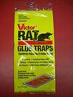 victor rat glue traps super size disposable new 