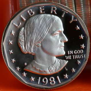   SBA Proof Roll Susan B Anthony Dollars 20 Coins One Dollar PROOF Coin