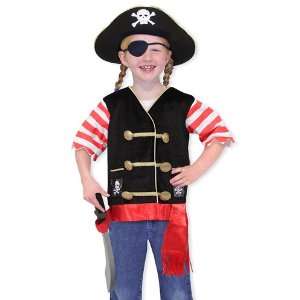  Pirate Role Play Costume Set Toys & Games