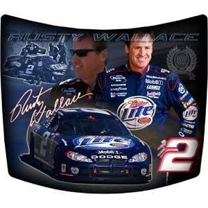  Rusty Wallace Miller Lite Tribute Hood: Toys & Games