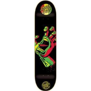  Santa Cruz Rasta Hand Skateboard Deck   7.8 Powerply 