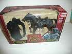 ringwraith deluxe horse and rider lotr action figure set by
