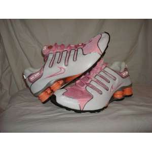 Nike Shox NZ Pink/White/Grey Women Size 6.5  Sports 