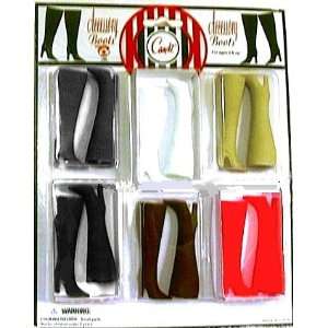   Doll Boots 6 Basic Colors Fit Barbie, Fashion Royalty, Silkstone Toys