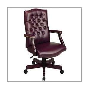  Traditional Executive Chair with Padded Arms Office 