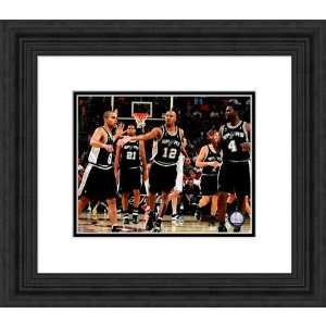   Framed 2007 NBA Champs San Antonio Spurs Photograph