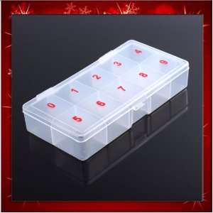   Resin Storage Box Bead Organizer Display Containers Case B0272 Beauty