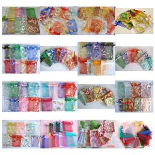 wholesale wedding Organza jewelry jewelry packing favour gift bags 
