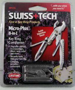 Original Swiss Tech Micro Plus 8 IN 1 Multi Tool Pliers  