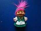 Troll Collectible Doll St. Patricks Day Lady Green Dre