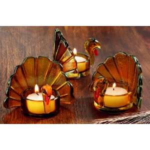  Turkey Glass Tealight Holder